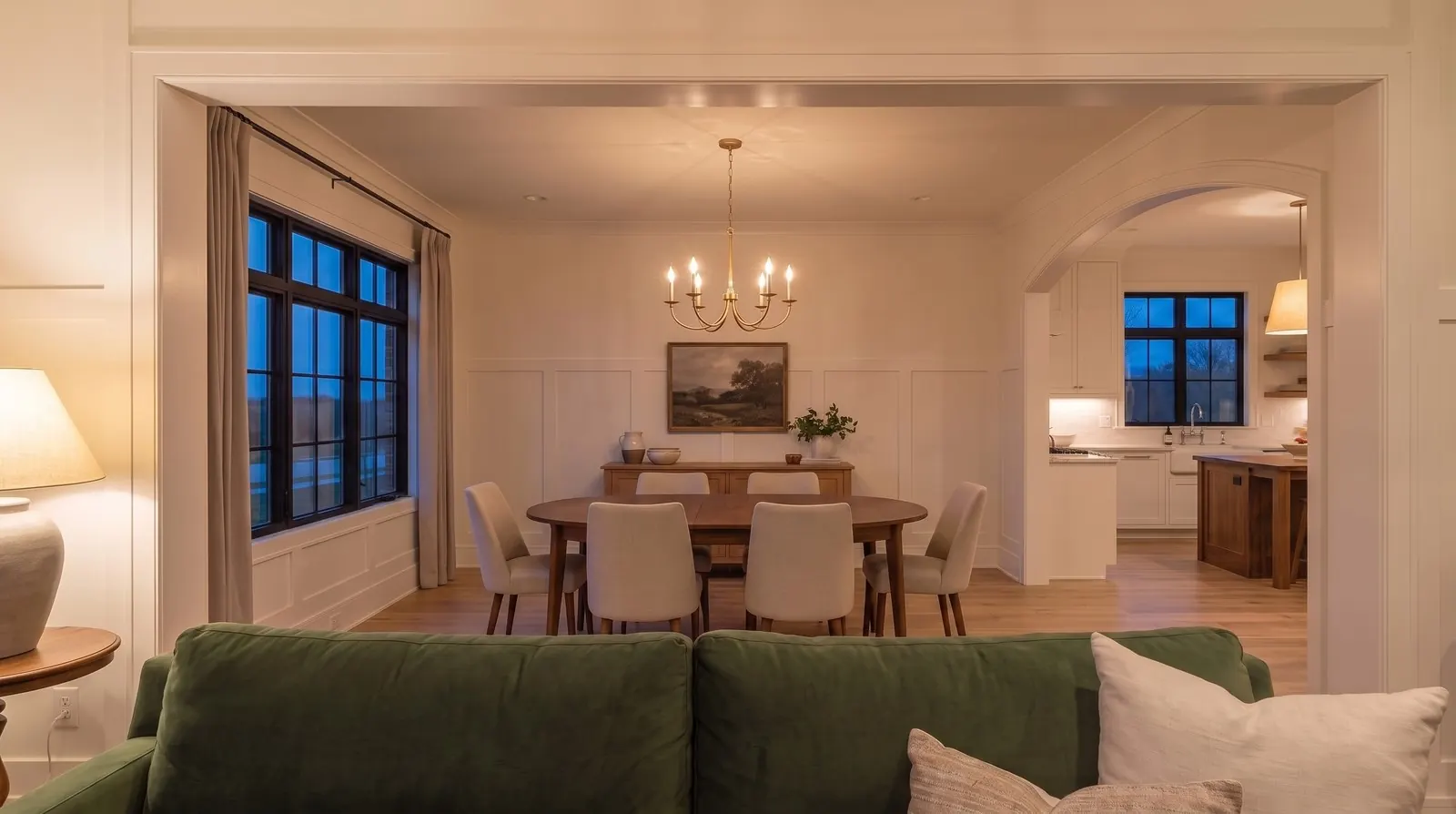 Staged Dining, before